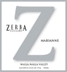 Zerba Cellars Marsanne 2013 Front Label