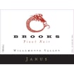 Brooks Janus Pinot Noir 2018  Front Label