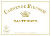 Chateau Rieussec Carmes de Rieussec Sauternes (375ML half-bottle) 2018 Front Label