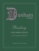Dunham Cellars Lewis Estate Vineyard Riesling 2015 Front Label