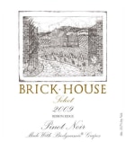 Brick House Select Pinot Noir 2009 Front Label