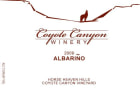 Coyote Canyon Winery and Lounge Albarino  Heven 2009 Front Label