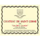 Chateau de Saint Cosme Cotes du Rhone Les Deux Albion 2007 Front Label