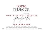Domaine Bertagna Nuits Saint Georges Les Murgers Premier Cru 2010 Front Label