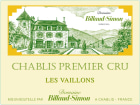 Billaud-Simon Chablis Les Vaillons Premier Cru 2014 Front Label