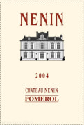 Chateau Nenin  2004 Front Label