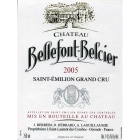 Chateau Bellefont Belcier  2005 Front Label