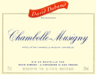 David Duband Chambolle-Musigny 2005 Front Label