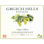 Grgich Hills Estate Chardonnay (375ML half-bottle) 2007 Front Label