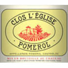 Clos L'Eglise Pomerol  2001 Front Label
