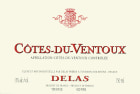 Delas Ventoux 2009 Front Label