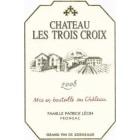 Chateau Les Trois Croix  2008 Front Label