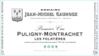Jean-Michel Gaunoux Puligny-Montrachet Les Folatieres Premier Cru 2009 Front Label