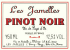 Les Jamelles Pinot Noir Vins de Pays D'Oc 2009 Front Label