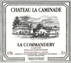 Chateau La Caminade Cahors La Commandery 2008 Front Label
