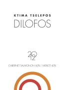 Domaine Tselepos Dilofos Cabernet Sauvignon Merlot 2012 Front Label