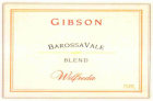 Gibson Barossavale Wines Wilfreda 2006 Front Label