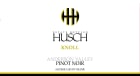 Husch Knoll Pinot Noir 2010 Front Label