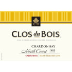 Clos du Bois Chardonnay 2012 Front Label