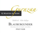 K. Martini & Sohn Sudtirol-Alto Adige Gurnzan Blauburgunder Pinot Noir 2015 Front Label
