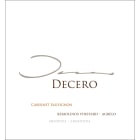 Finca Decero Remolinos Vineyard Cabernet Sauvignon 2012 Front Label