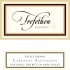 Trefethen Reserve Cabernet Sauvignon 2010 Front Label