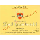 Zind-Humbrecht Riesling 2012 Front Label