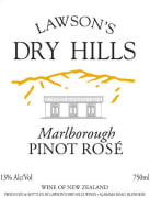 Lawson's Dry Hills Pinot Rose 2012 Front Label