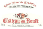 Chateau du Rouet Cotes du Provence Rose 2012 Front Label