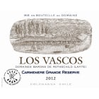 Los Vascos Grande Reserve Carmenere 2012 Front Label