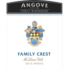 Angove Family Winemakers Family Crest Shiraz 2013 Front Label