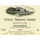 Chateau Troplong Mondot (3 Liter - chipped wax capsule) 2005 Front Label
