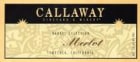 Callaway Barrel Select Merlot 1997 Front Label