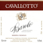 Cavallotto Barolo Vignolo Riserva 2008 Front Label