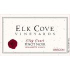 Elk Cove Clay Court Pinot Noir 2013 Front Label