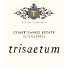 Trisaetum Coast Range Estate Riesling 2012 Front Label