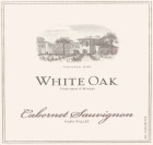 White Oak  Cabernet Sauvignon 2003 Front Label