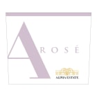 Alpha Estate Rose 2014 Front Label