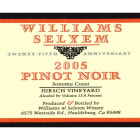 Williams Selyem Hirsch Pinot Noir 2005 Front Label
