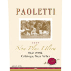 Paoletti Non Plus Ultra 2009 Front Label