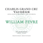 William Fevre Chablis Vaudesir Domaine Grand Cru 2013 Front Label