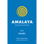 Amalaya Malbec 2014 Front Label
