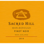 Sacred Hill Pinot Noir 2014 Front Label