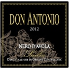 Morgante Don Antonio Riserva Nero d'Avola 2012 Front Label