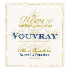 Saget la Perriere Vouvray Marie de Beauregard 2014 Front Label