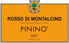 Pinino Rosso di Montalcino 2007 Front Label