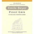 Domaine Emile Beyer Pinot Gris Cuvee de l'Hostellerie 2012 Front Label