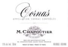 M. Chapoutier Cornas 1997 Front Label