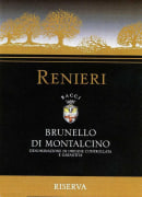 Renieri Brunello di Montalcino Riserva 2007 Front Label