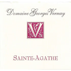 Georges Vernay Cotes du Rhone Sainte-Agathe 2014 Front Label